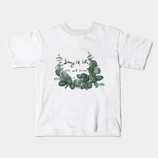 Sorry I’m late... Kids T-Shirt